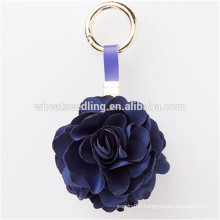 promotional bag phone accessories flower ring keychain keyring